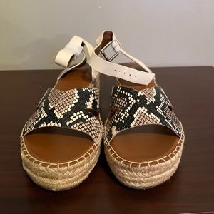 FrancoSarto Pellia2 Espadrilles Women Size 10